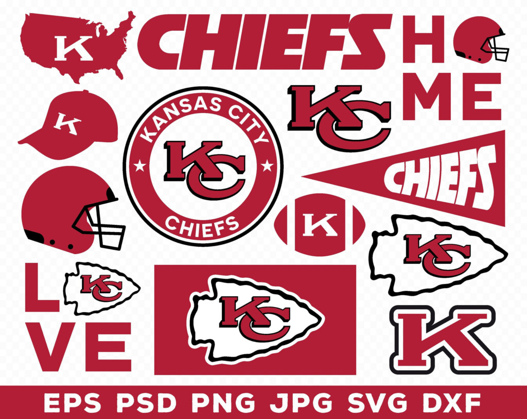 Printable Kansas City Chiefs Logo Printable New Year Banners
