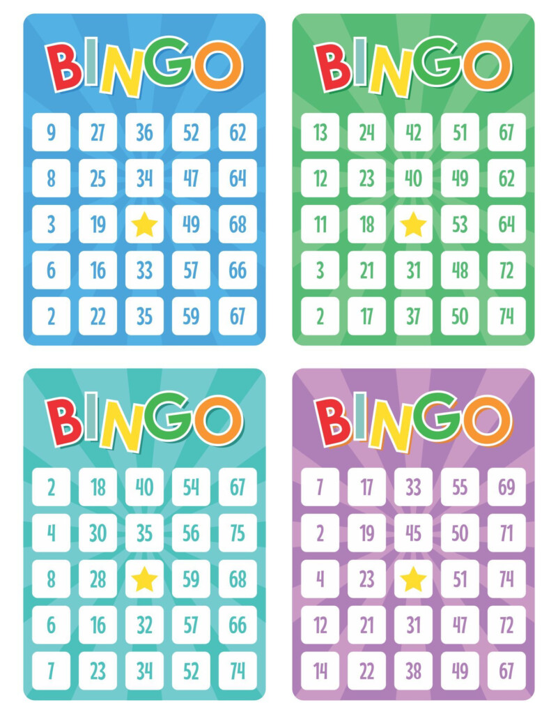 Printable Kindergarten Number Bingo Bingo Cards To Print Free 
