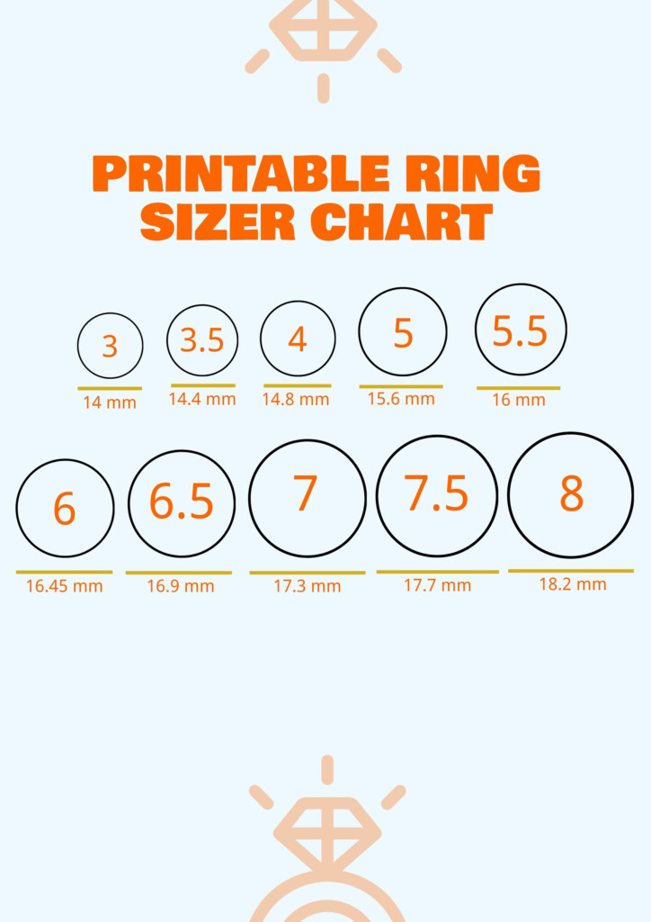 Printable Ring Sizing Tool