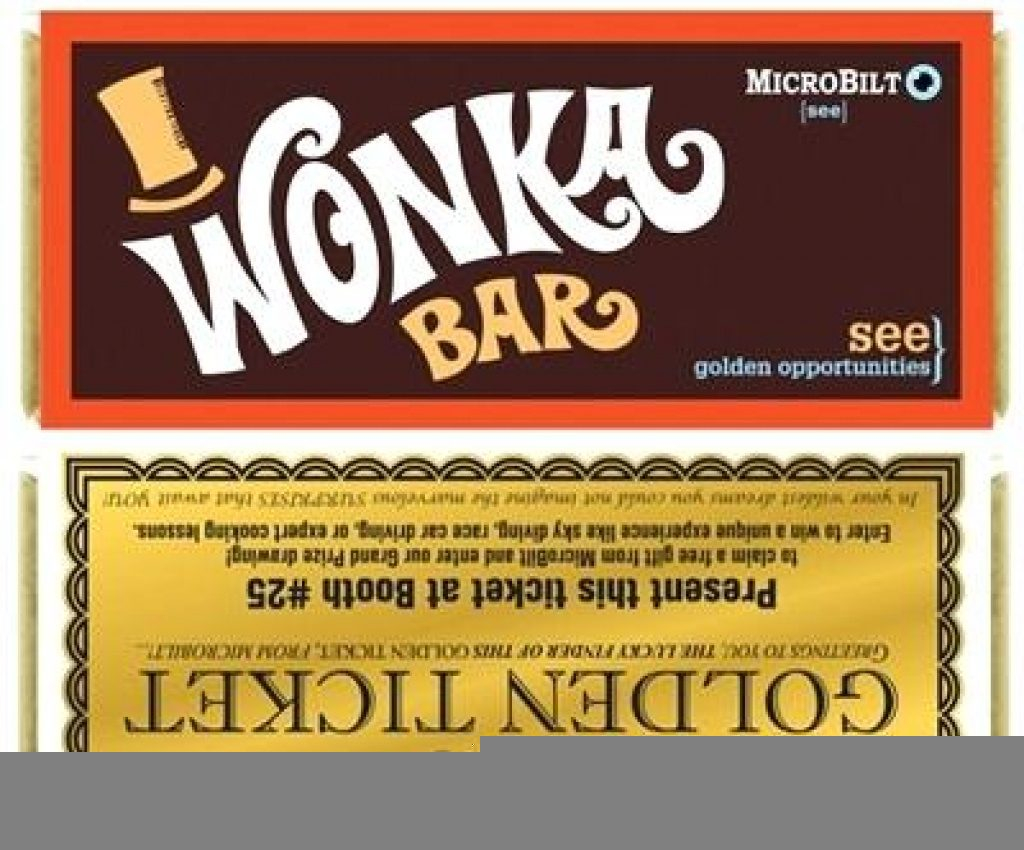 Printable Wonka Golden Ticket Template