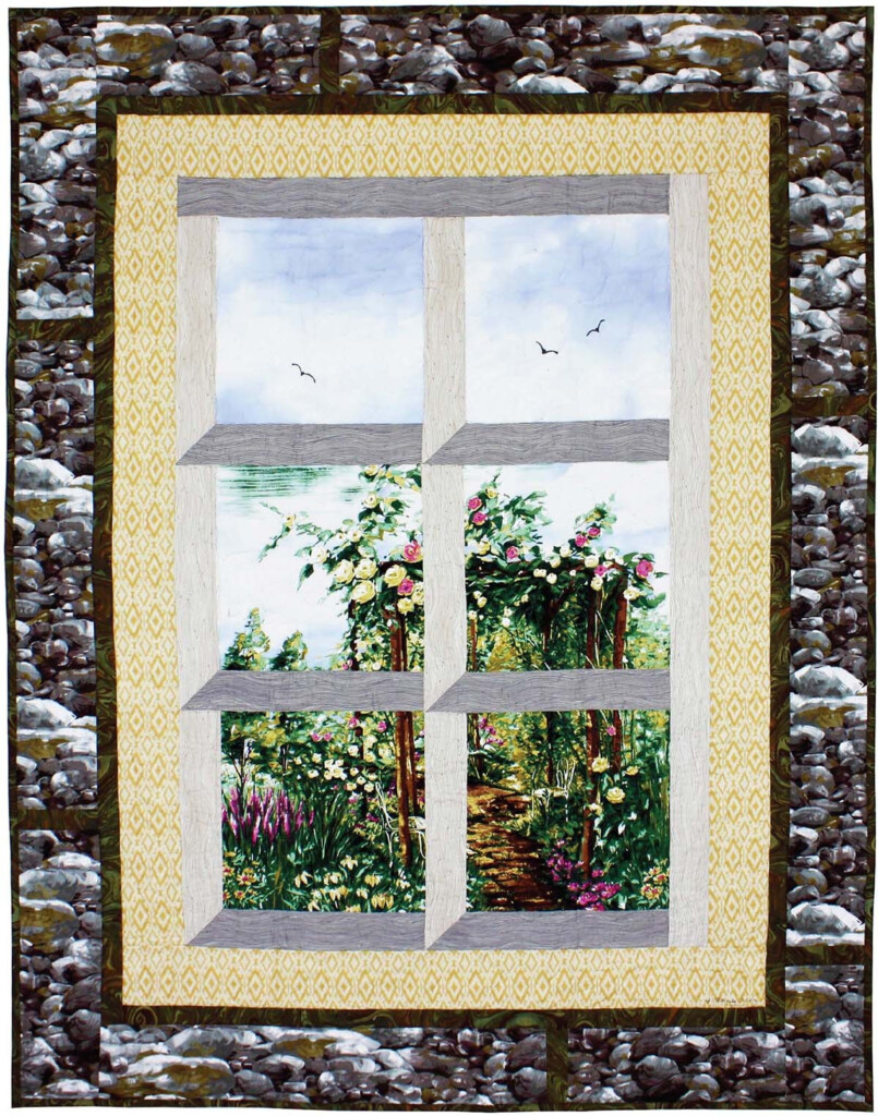 Quilt Inspiration Free Pattern Day Attic Windows Quilts