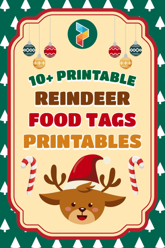 Reindeer Food Tags 10 Free PDF Printables Printablee