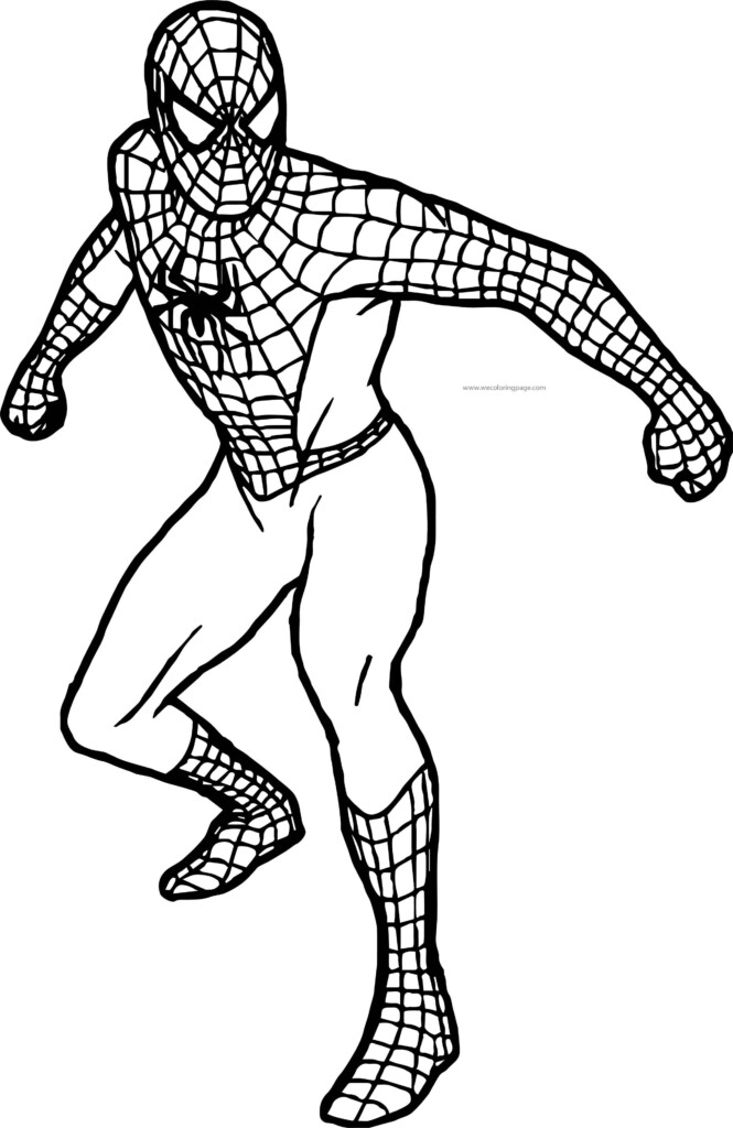 Spiderman Printable Coloring Pages Free
