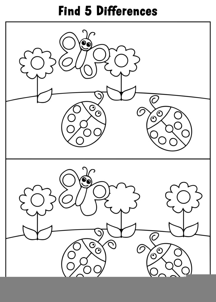 Spot The Difference Printable Free Printable JD