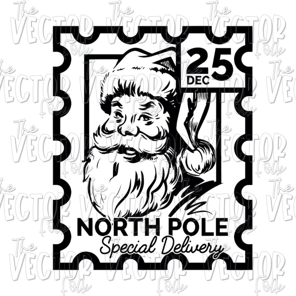 Stamps Free Printable North Pole Special Delivery Printable