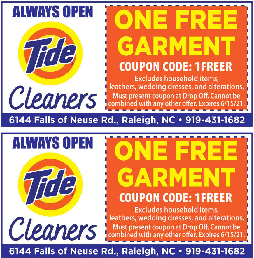 Tide Cleaners Printable Coupons