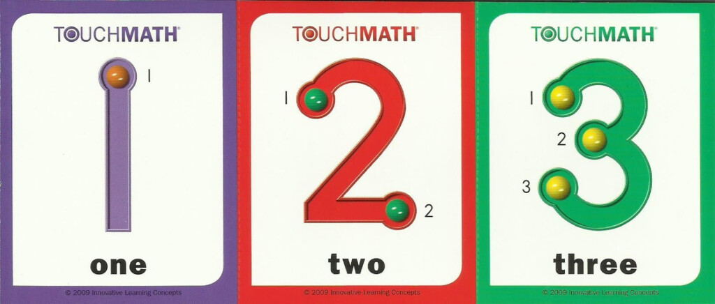Touch Math Printables