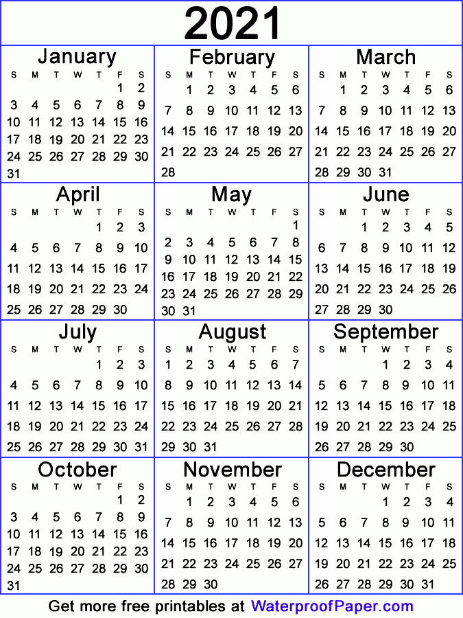 Waterproof Paper Free Printable Calendar 2024 Rodie Wilona