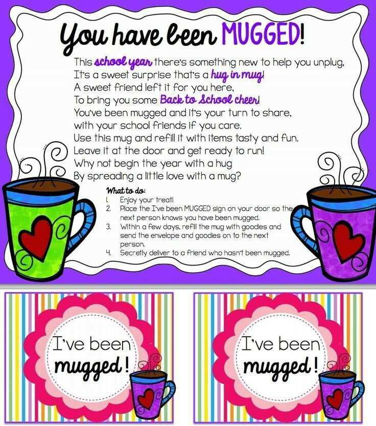 You Ve Been Mugged Free Printable Educational Printable Worksheets